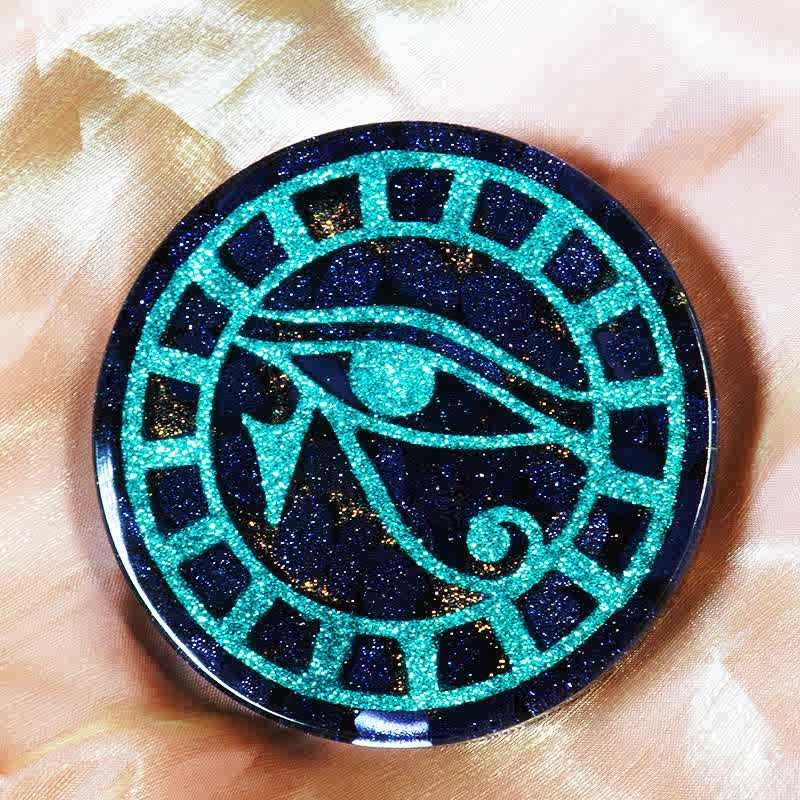 Olivenorma Eye Of Horus Natural Stone Resin Decoration