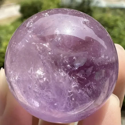 Olivenorma Natural Amethyst Crystal Sphere