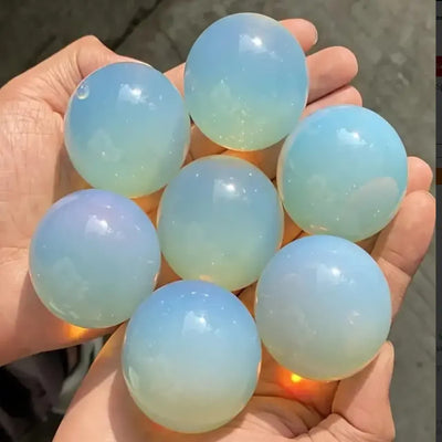 Olivenorma Natural Opalite Crystal Sphere