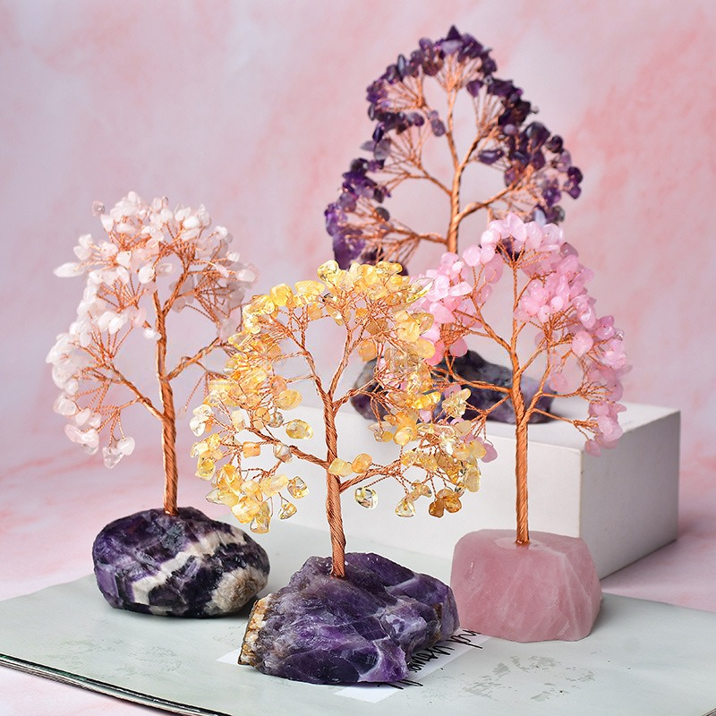 Olivenorma Fantasy Amethyst Base Feng Shui Tree