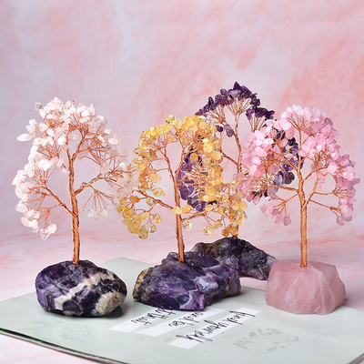 Olivenorma Fantasy Amethyst Base Feng Shui Tree