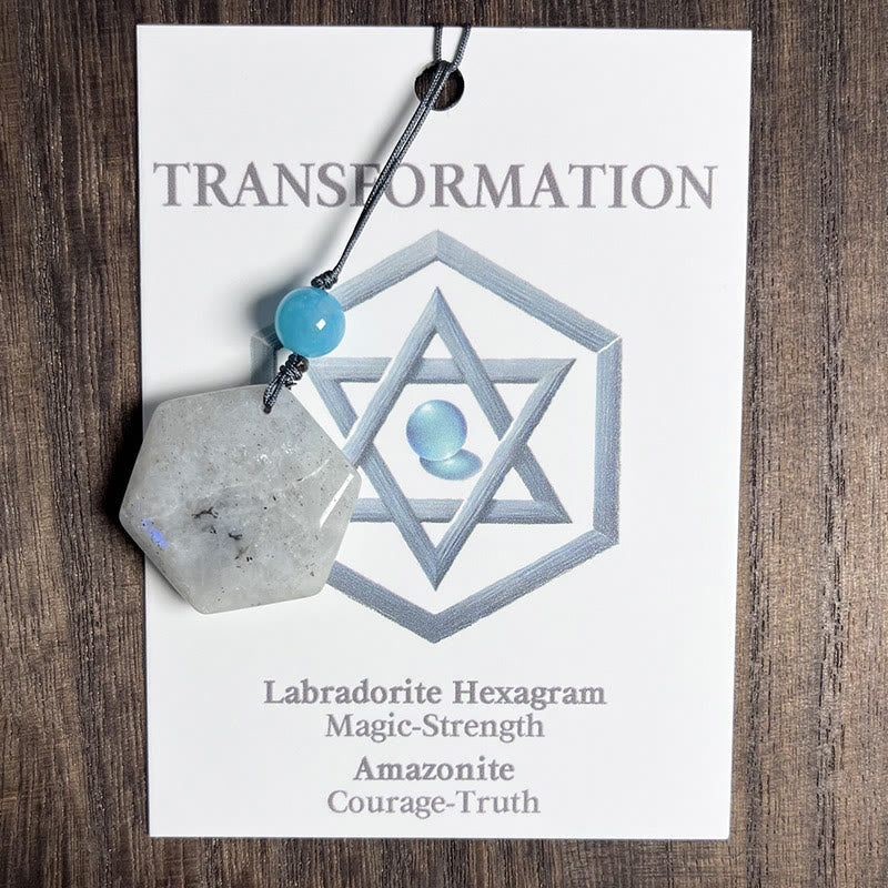 Olivenorma Natural Crystal Metatron's Cube Pendant Keychain