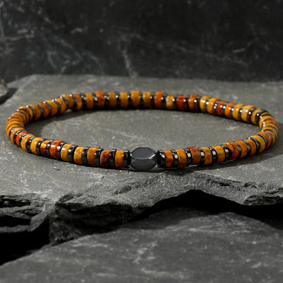 Olivenorma Bohemian Natural Emperor Stone Beaded Bracelet