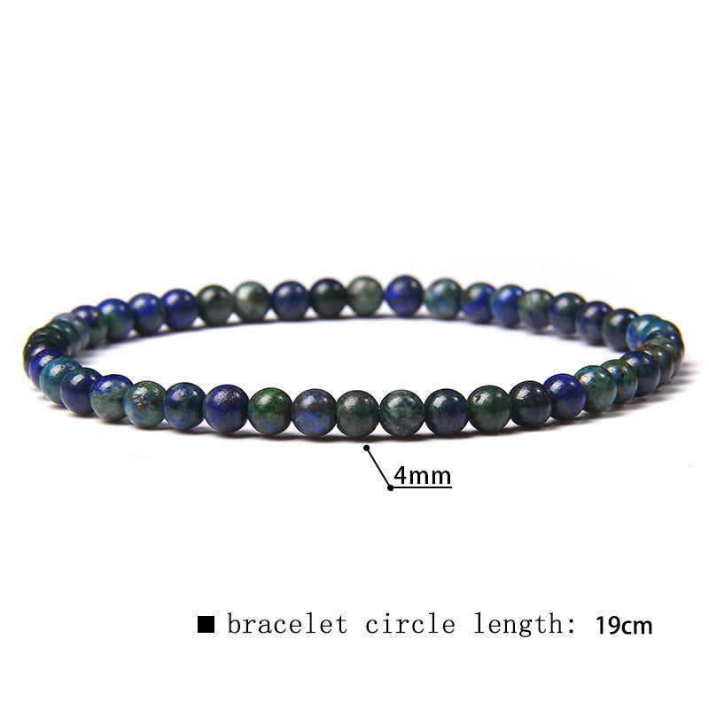 Olivenorma 4mm Natural Stone Beaded Bracelet