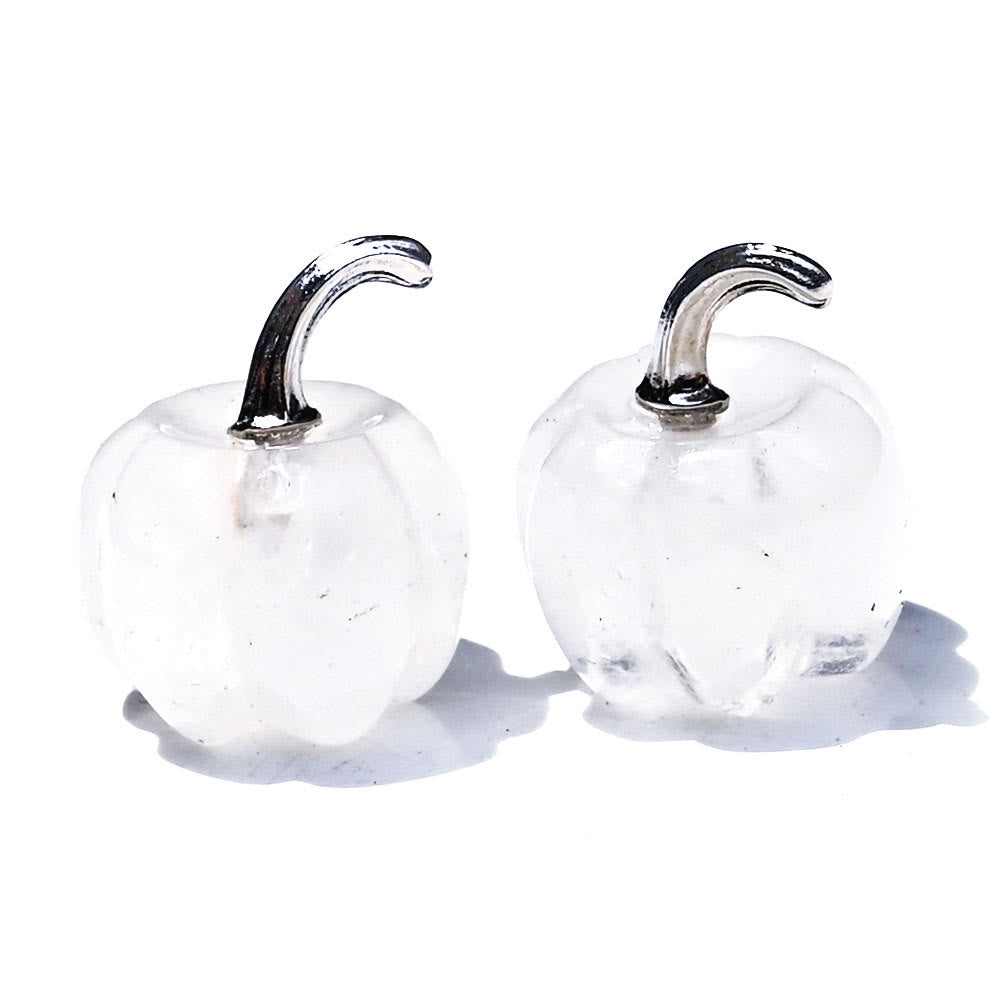 Olivenorma 2cm Natural Crystal Pumpkin Carving Gemstone Decoration - image 7