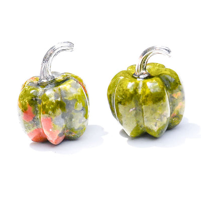 Olivenorma 2cm Natural Crystal Pumpkin Carving Gemstone Decoration - image 27