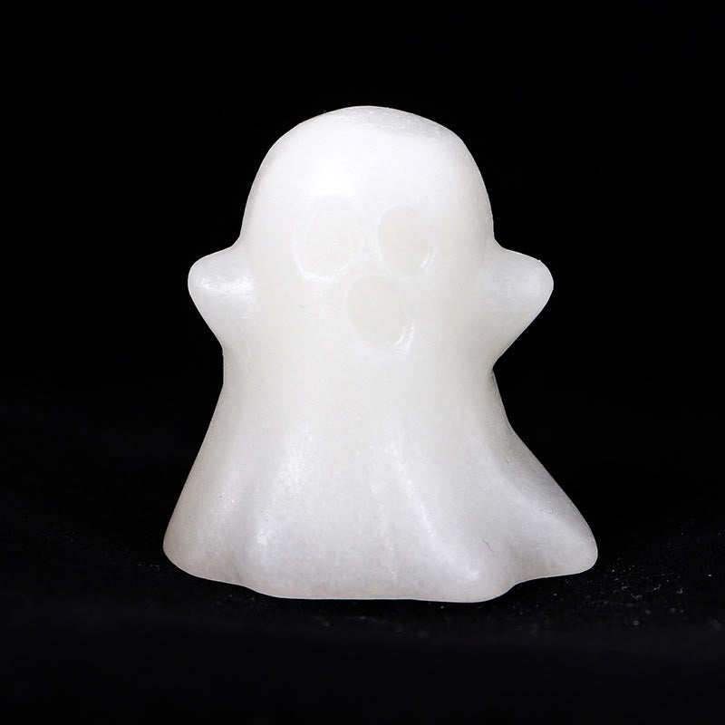Olivenorma 3cm Natural Crystal Ghost Carving Gemstone Decoration - image 34