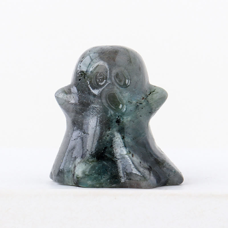 Olivenorma 3cm Natural Crystal Ghost Carving Gemstone Decoration - image 14