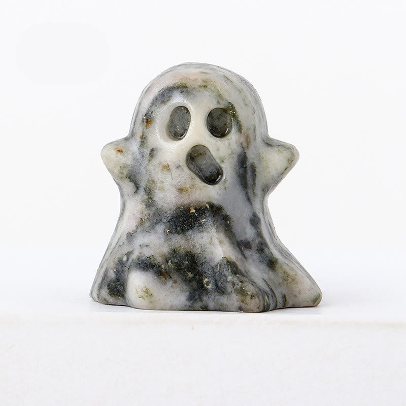 Olivenorma 3cm Natural Crystal Ghost Carving Gemstone Decoration - image 43