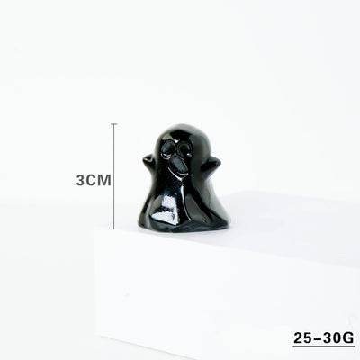 Olivenorma 3cm Natural Crystal Ghost Carving Gemstone Decoration - image 48