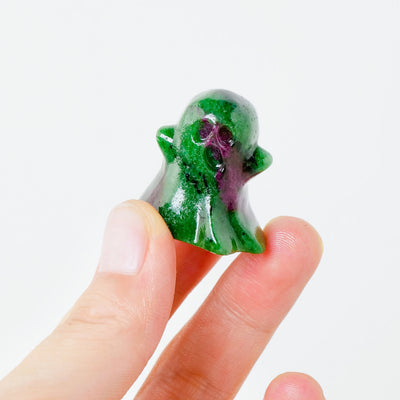 Olivenorma 3cm Natural Crystal Ghost Carving Gemstone Decoration - image 49