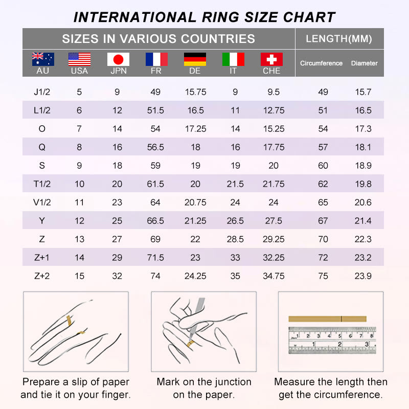 Olivenorma 2pcs Diamond Cut Natural Alexandrite Ring Set