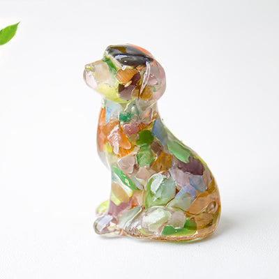 Olivenorma Crystal Gravel Epoxy Labrador Gemstone Decoration - Cat's Eye Stone - image 6