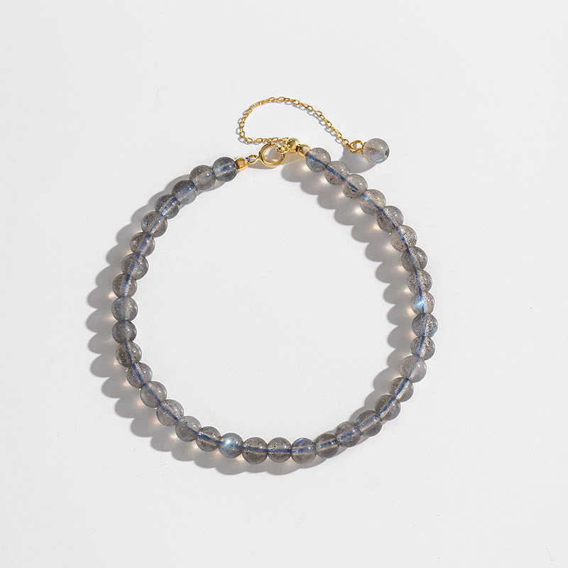 Olivenorma Natural Labradorite Fine Beads Bracelet