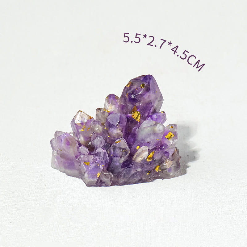 Olivenorma Natural Stone Gravel Epoxy Crystal Cluster Gemstone Decoration - image 25