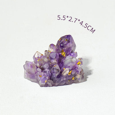 Olivenorma Natural Stone Gravel Epoxy Crystal Cluster Gemstone Decoration - image 25