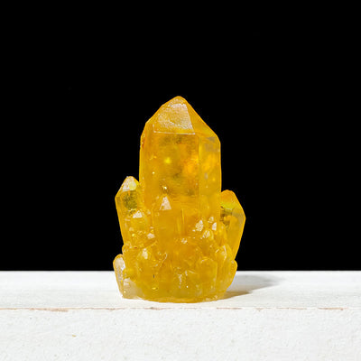 Olivenorma Natural Stone Gravel Epoxy Crystal Cluster Gemstone Decoration - Citrine - Small Crystal Cluster: 4*2.5cm - image 4