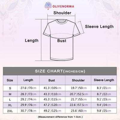 Olivenorma Meditation Evil Eye Buddha OM Printed T-Shirt