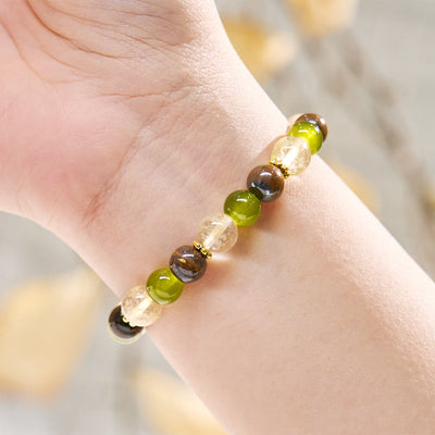 Olivenorma "​​Eden's Whisper" Fortune Gemstone Bracelet - image 2