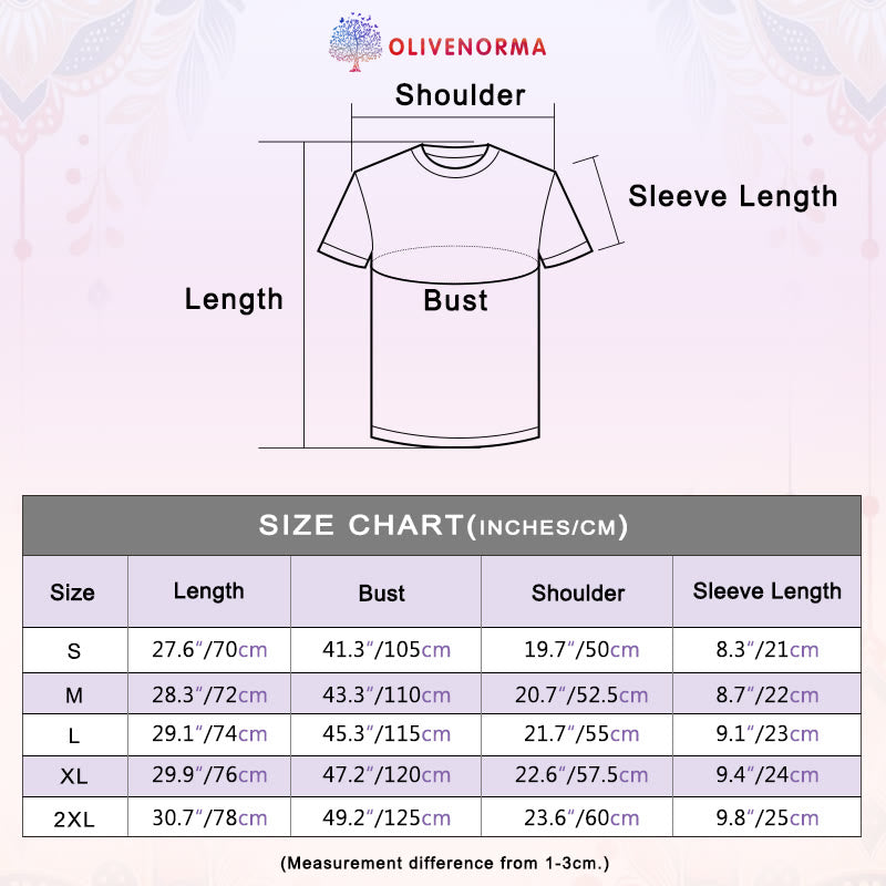 Olivenorma Celestial Moon Phases T-Shirt