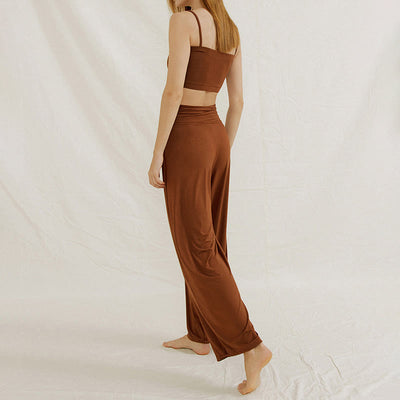 Olivenorma Adjustable Wide-Leg Flow Yoga Pants