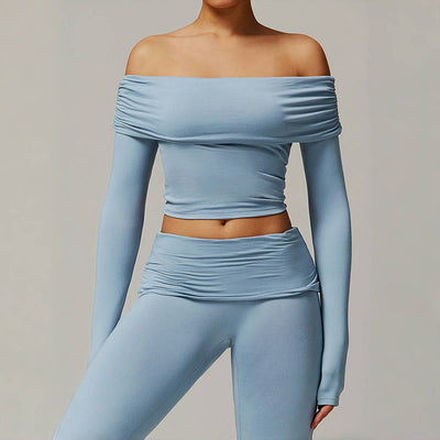 Olivenorma High-Waist Flare Workout Pants