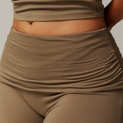 Olivenorma High-Waist Flare Workout Pants