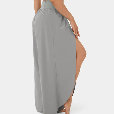 Olivenorma Women's Loose Fit Slit Stretch Yoga Pants