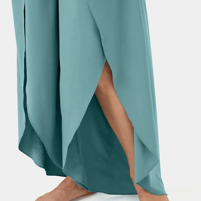 Olivenorma Women's Loose Fit Slit Stretch Yoga Pants