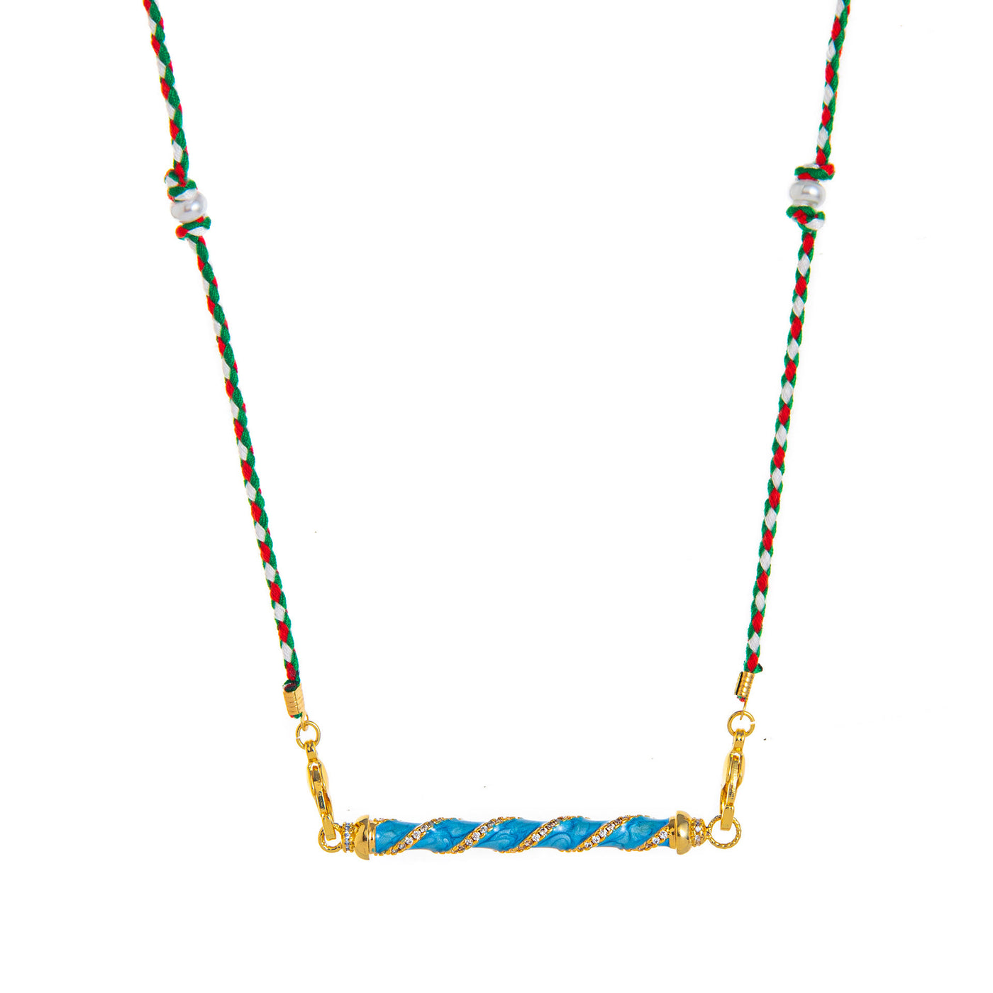 Olivenorma Braided Rope Colorful Tarot Kaleidoscope Pendant Necklace - Style #19 - image 29