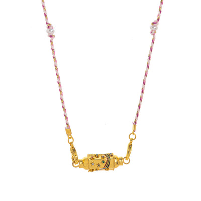 Olivenorma Braided Rope Colorful Tarot Kaleidoscope Pendant Necklace - Style #01 - image 12
