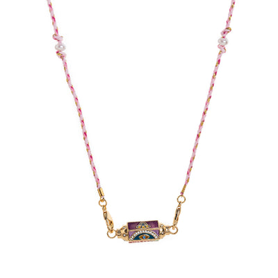 Olivenorma Braided Rope Colorful Tarot Kaleidoscope Pendant Necklace - Style #03 - image 14