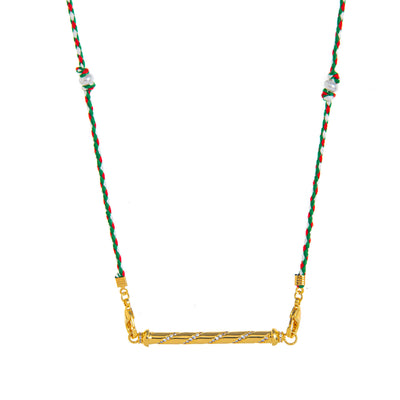 Olivenorma Braided Rope Colorful Tarot Kaleidoscope Pendant Necklace - Style #21 - image 31