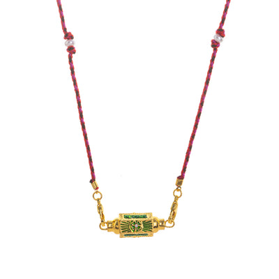 Olivenorma Braided Rope Colorful Tarot Kaleidoscope Pendant Necklace - Style #12 - image 23