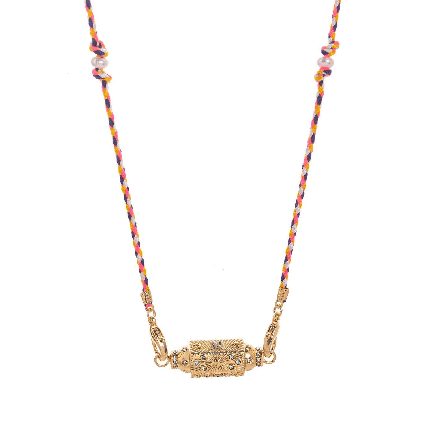 Olivenorma Braided Rope Colorful Tarot Kaleidoscope Pendant Necklace - Style #10 - image 21