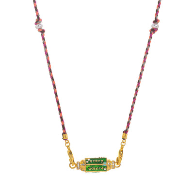 Olivenorma Braided Rope Colorful Tarot Kaleidoscope Pendant Necklace - Style #14 - image 25