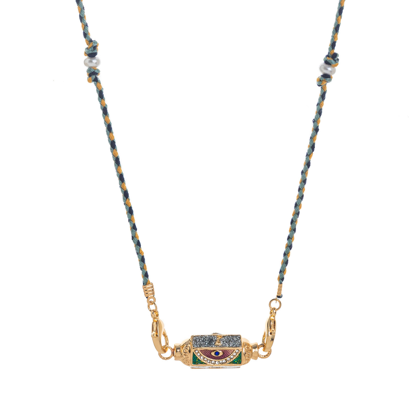 Olivenorma Braided Rope Colorful Tarot Kaleidoscope Pendant Necklace - Style #06 - image 17