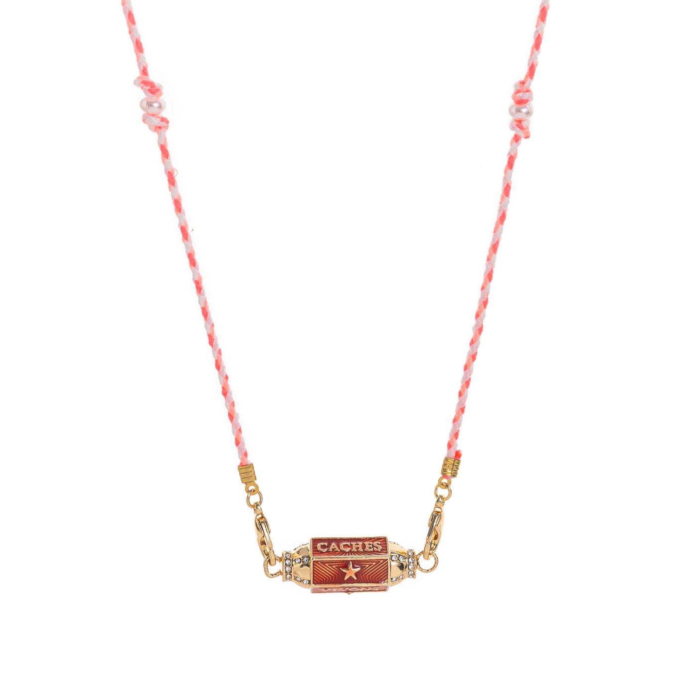 Olivenorma Braided Rope Colorful Tarot Kaleidoscope Pendant Necklace - Style #11 - image 22