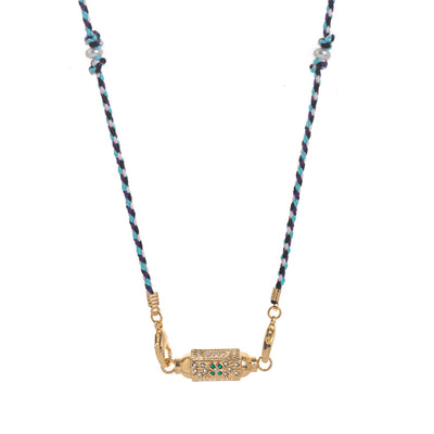 Olivenorma Braided Rope Colorful Tarot Kaleidoscope Pendant Necklace - Style #02 - image 13