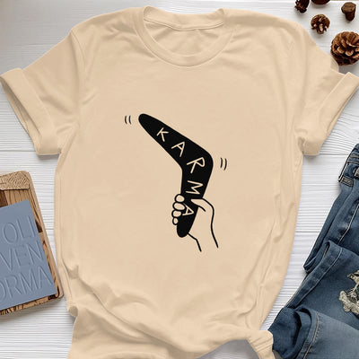 Olivenorma "KARMA" Funny Yoga Work Out Fitness T-Shirt - Yellow - 2XL - image 10