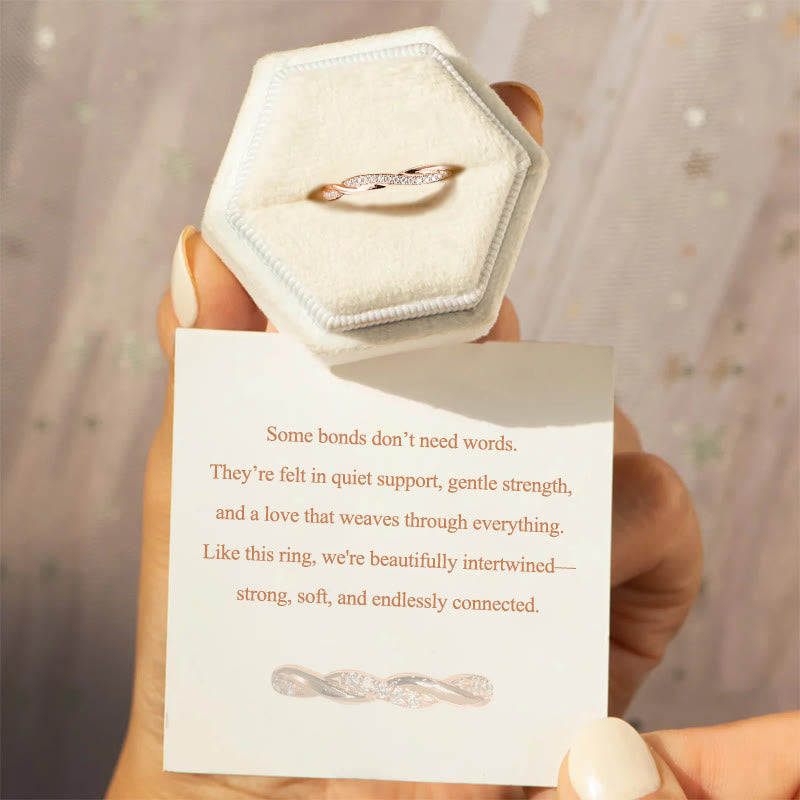 Olivenorma "Bound by Grace" Twisted Love Ring