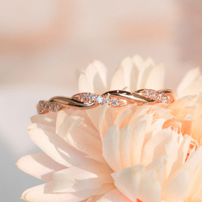 Olivenorma "Bound by Grace" Twisted Love Ring