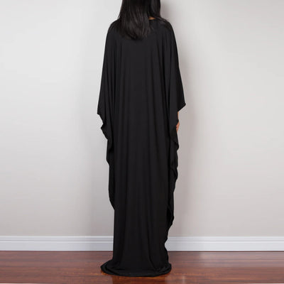 Olivenorma Beach Sun Protection Shirt Woven Design Kaftan Dress