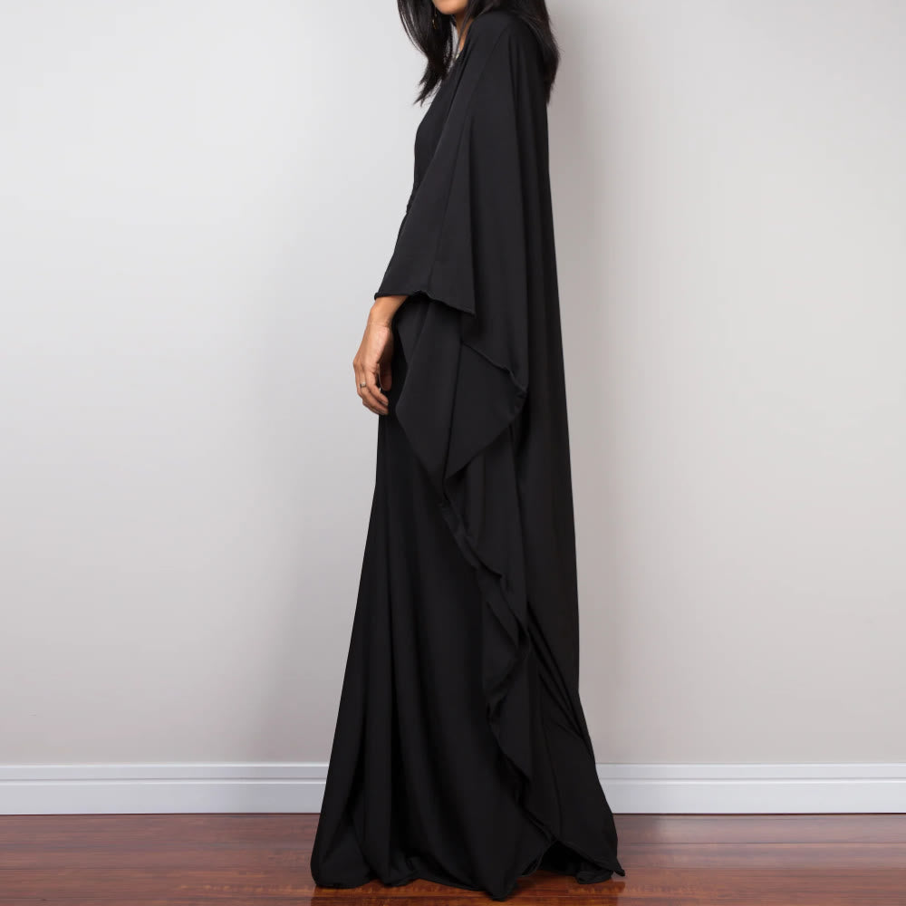 Olivenorma Beach Sun Protection Shirt Woven Design Kaftan Dress