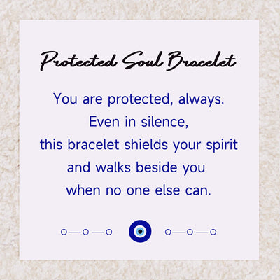Olivenorma "Protected Soul" Obsidian Evil Eye Bracelet