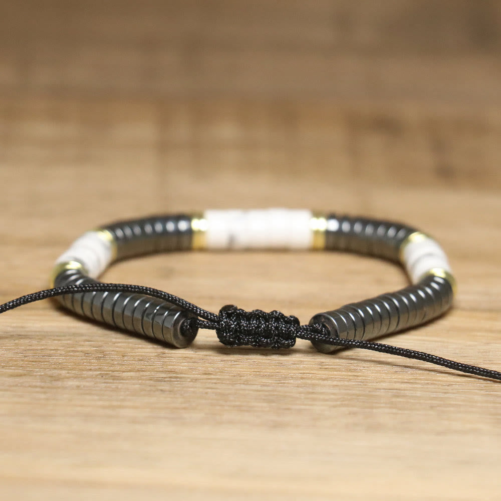 Olivenorma Nautral Crystal Adjustable Beaded Braided Bracelet - image 18