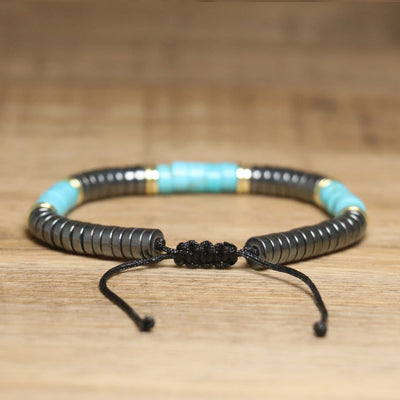Olivenorma Nautral Crystal Adjustable Beaded Braided Bracelet - image 14