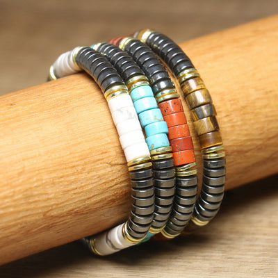 Olivenorma Nautral Crystal Adjustable Beaded Braided Bracelet - image 21