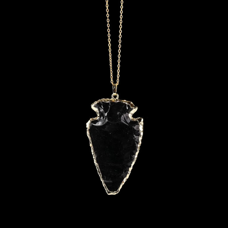 Olivenorma Nyx's Arrow Necklace - Gold Chain - image 1