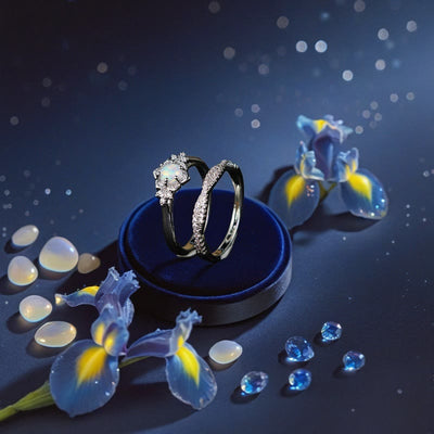 Olivenorma Iris Bloom Ring - image 5